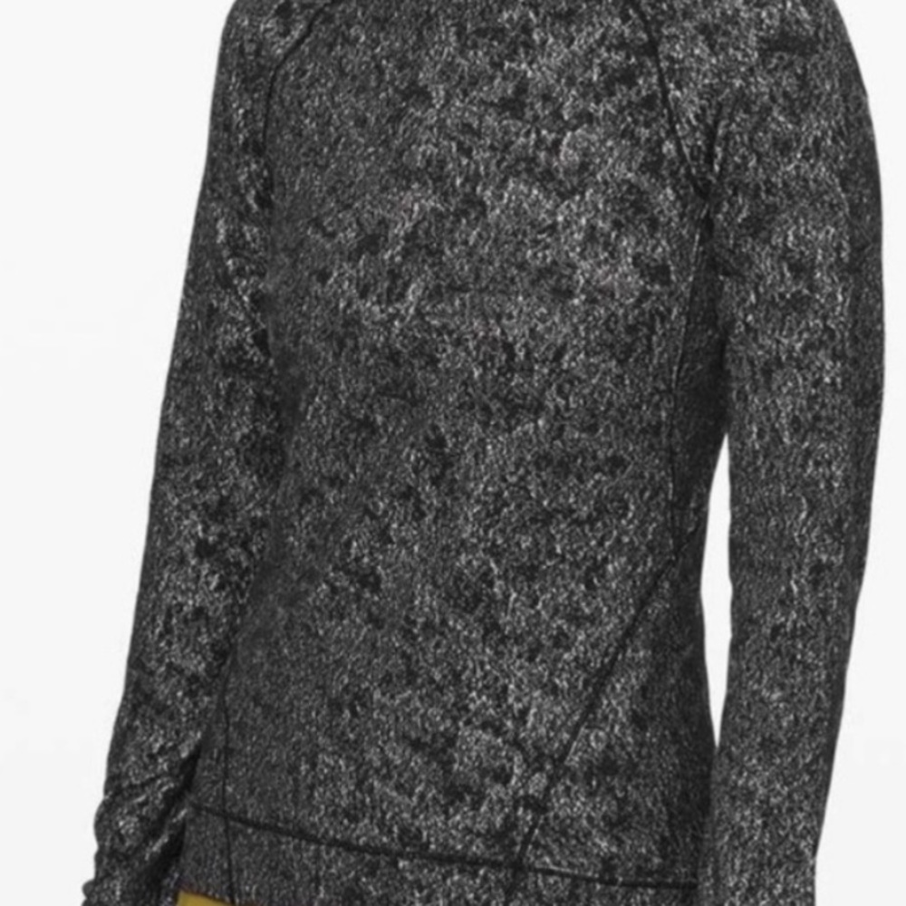 Lululemon half zip pullover speckled